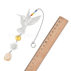 201 Stainless Steel Bird Suncatcher&nbsp;HJEW-JM04875-01