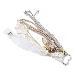 Polyester & Spandex Cord Ropes Pendant Decorations&nbsp;HJEW-JM03850