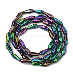 Electroplate Glass Beads Strands&nbsp;EGLA-L015-HP-HP-C01