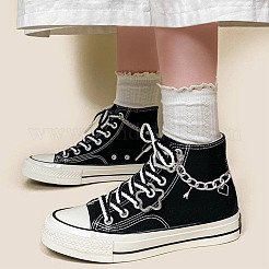 6Pcs 6 Styles Aluminum Canvas Shoes Chains&nbsp;FIND-GO00005