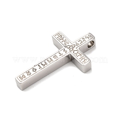 304 Stainless Steel Pendants&nbsp;STAS-P421-10P