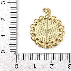 Brass Enamel Pendants&nbsp;KK-S526-12G-B