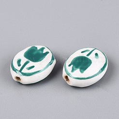 Handmade Porcelain Beads&nbsp;PORC-N013-10B