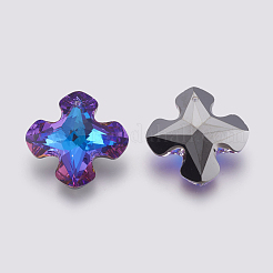 K9 Glass Rhinestone Pendants&nbsp;X-GLAA-K034-B05