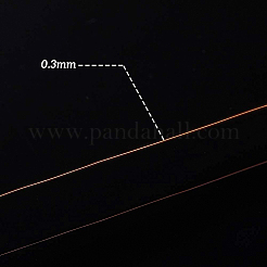 Round Copper Wire for Jewelry Making&nbsp;CWIR-BC0001-0.3mm-03F