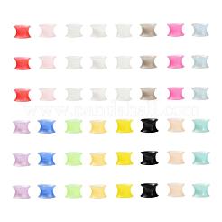 32Pcs 16 Colors Silicone Glitter Thin Ear Gauges Flesh Tunnels Plugs&nbsp;FIND-YW0001-19C