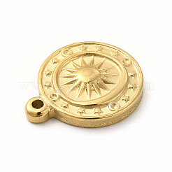 304 Stainless Steel Pendants&nbsp;STAS-M305-10G