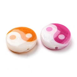 Printed Natural Freshwater Shell Beads&nbsp;SHEL-R129-07B
