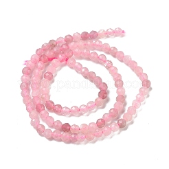 Natural Madagascar Rose Quartz Beads Strands&nbsp;X-G-B088-C09-04