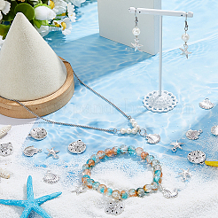 60Pcs 3 Styles Tibetan Style Alloy Pendants&nbsp;FIND-FH0001-28