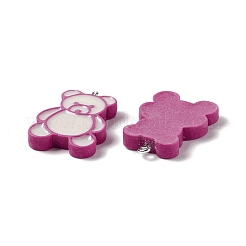 Opaque Resin Pendants&nbsp;RESI-G046-12P