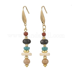 Natural & Synthetic Gemstone Dangle Earrings&nbsp;EJEW-JE07531