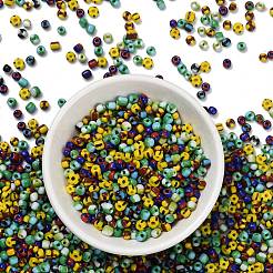 6/0 Opaque Colours Seep Glass Beads&nbsp;X-SEED-M006-M