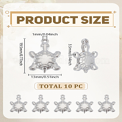 10Pcs 201 Stainless Steel Pendants&nbsp;STAS-LP0002-93