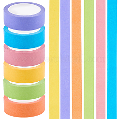 6 Rolls 6 Colors Masking Tape&nbsp;AJEW-CP0009-38