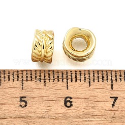 Column Brass Spacer Beads&nbsp;KK-S508-43G