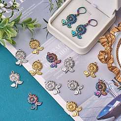 15Pcs 3 Colors 304 Stainless Steel Pendants&nbsp;STAS-SZ0002-81