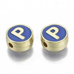 Alloy Enamel Beads&nbsp;X-ENAM-S122-028P-NR