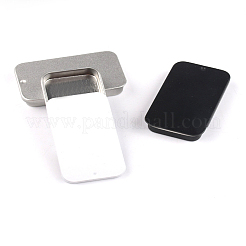 3Pcs 3 Colors Tinplate Slide Storage Box&nbsp;CON-LP0001-56