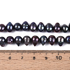 Natural Cultured Freshwater Pearl Beads Strands&nbsp;LS-PEAR-N013-06W