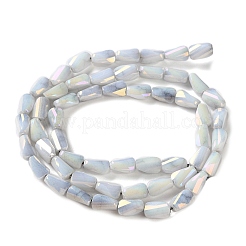 Ombre Effect Dyed Glass Beads Strands&nbsp;GLAA-I059-01H