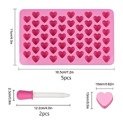 Heart Shaped Fondant Molds&nbsp;DIY-CP0002-51