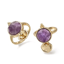 Brass Cuff Rings for Women&nbsp;GG-CBA7610-10G-08