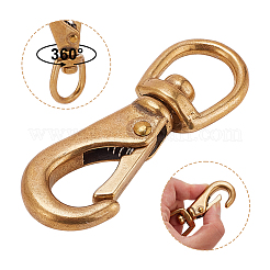 Brass Swivel Clasps&nbsp;KK-AR0001-93A