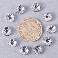 304 Stainless Steel Rhinestone Bead Spacers&nbsp;STAS-PH0001-02P