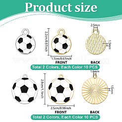 40Pcs 4 Styles Zinc Alloy Pendants&nbsp;FIND-PH0038-68