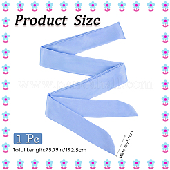 Long Thin Chiffon Silk-like Chain Belts for Women Girls&nbsp;AJEW-WH20001-48A