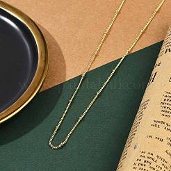 Rack Plating Brass Satellite Chain Necklaces for Women&nbsp;NJEW-H049-01G