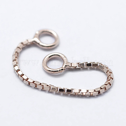 925 Sterling Silver Box chain&nbsp;STER-K171-10RG