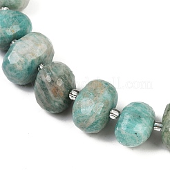 Natural Amazonite Beads Strands&nbsp;G-F796-B08-01