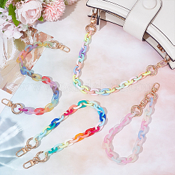 4Pcs Acrylic Link Chains Bag Extender Chains&nbsp;HJEW-UN00074