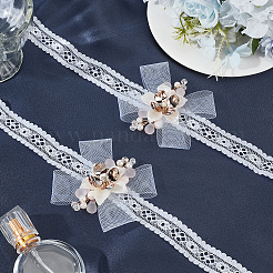 2Pcs Cloth Wrist Corsage&nbsp;AJEW-CY0002-03