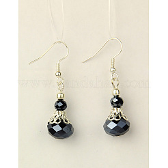 Dangle Glass Earrings&nbsp;EJEW-JE00779