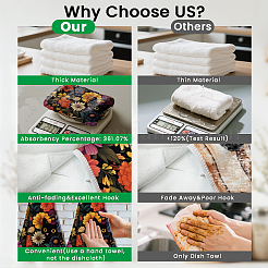 Microfiber Hanging Towel&nbsp;AJEW-WH0536-037