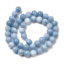 Natural Dyed White Jade Beads Strands&nbsp;G-M402-C03-27