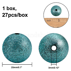 Crapy Exterior Acrylic Beads&nbsp;ACRP-PH0001-02