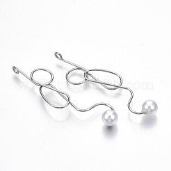 Rack Plating Alloy Wire Wrapped Big Pendants&nbsp;PALLOY-S132-151P-RS