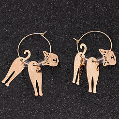 Alloy Hoop Earrings&nbsp;WG92327-01