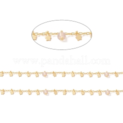 Natural Grey Agate Column Beaded Chains&nbsp;CHC-K012-02G-12