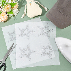 Glass Hotfix Crystal Rhinestone&nbsp;DIY-WH0349-327E-01