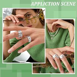 DIY Charm Cuff Ring Making Kit&nbsp;DIY-UN0003-69