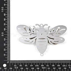304 Stainless Steel Crystal Rhinestone 3D Insect Connector Charms&nbsp;STAS-H236-11C-P