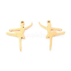 304 Stainless Steel Charms&nbsp;STAS-O142-26G