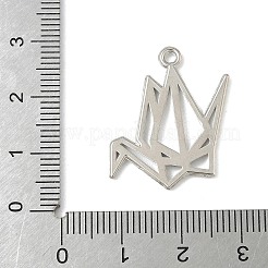 Alloy Open Back Bezel Pendants&nbsp;FIND-L025-07P
