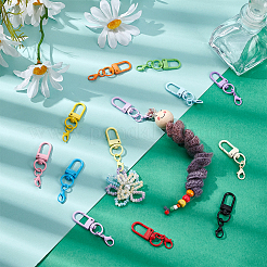 30Pcs Baking Paint Alloy Screw Clasps&nbsp;FIND-NB0006-10