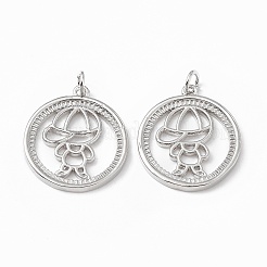 Brass Pendants&nbsp;KK-E068-VB195